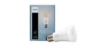 Product image for Hue Lux Extension 9W Dimmable A19 White Bulb