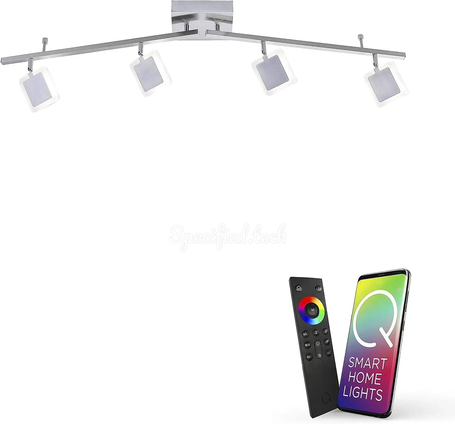 Bild des Produkts Q-Vidal RGBW 24W Ceiling Lamp