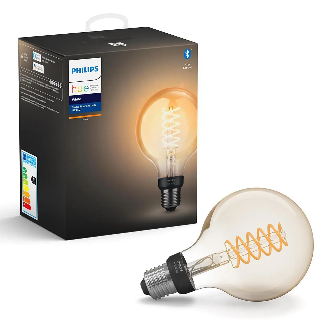 Product image for Hue White Filament Bulb G93 E27 w/ BT