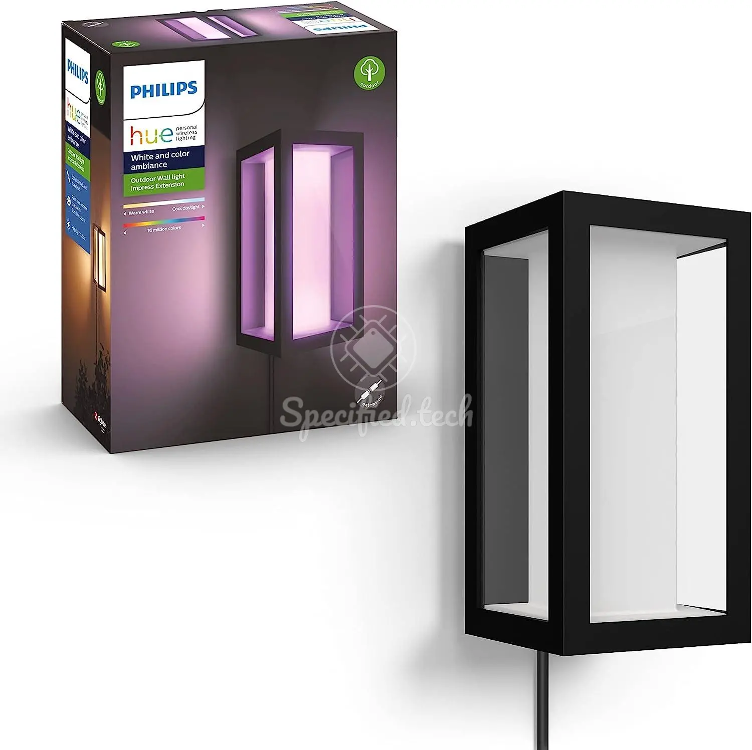 Product image for Hue Impress Outdoor Wall Light