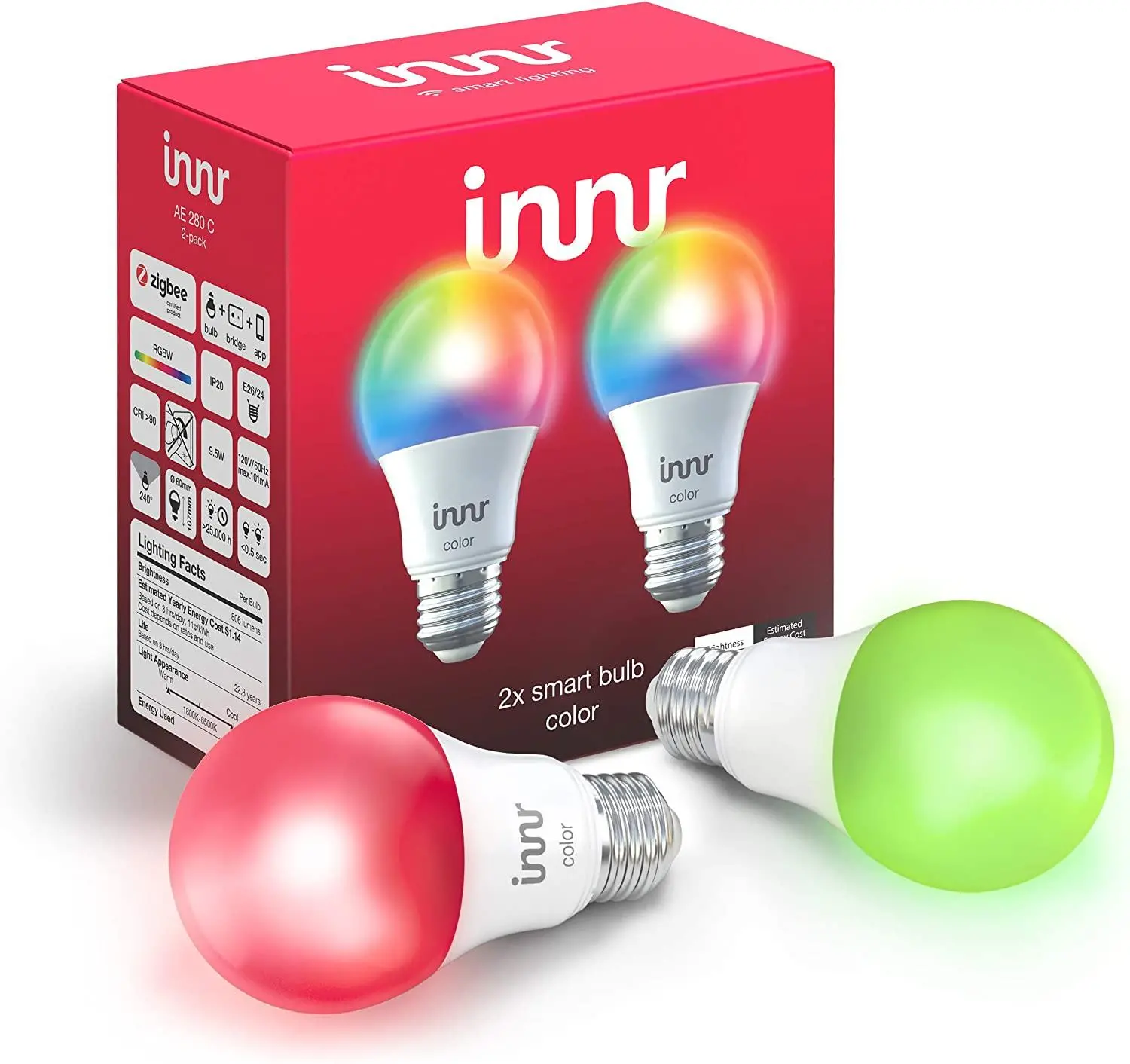 Product image for RGBW Colour E26 Bulb