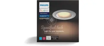 Product image for Hue White Ambiance Dimmable LED Smart Retrofit Recessed 5/6” Downlight