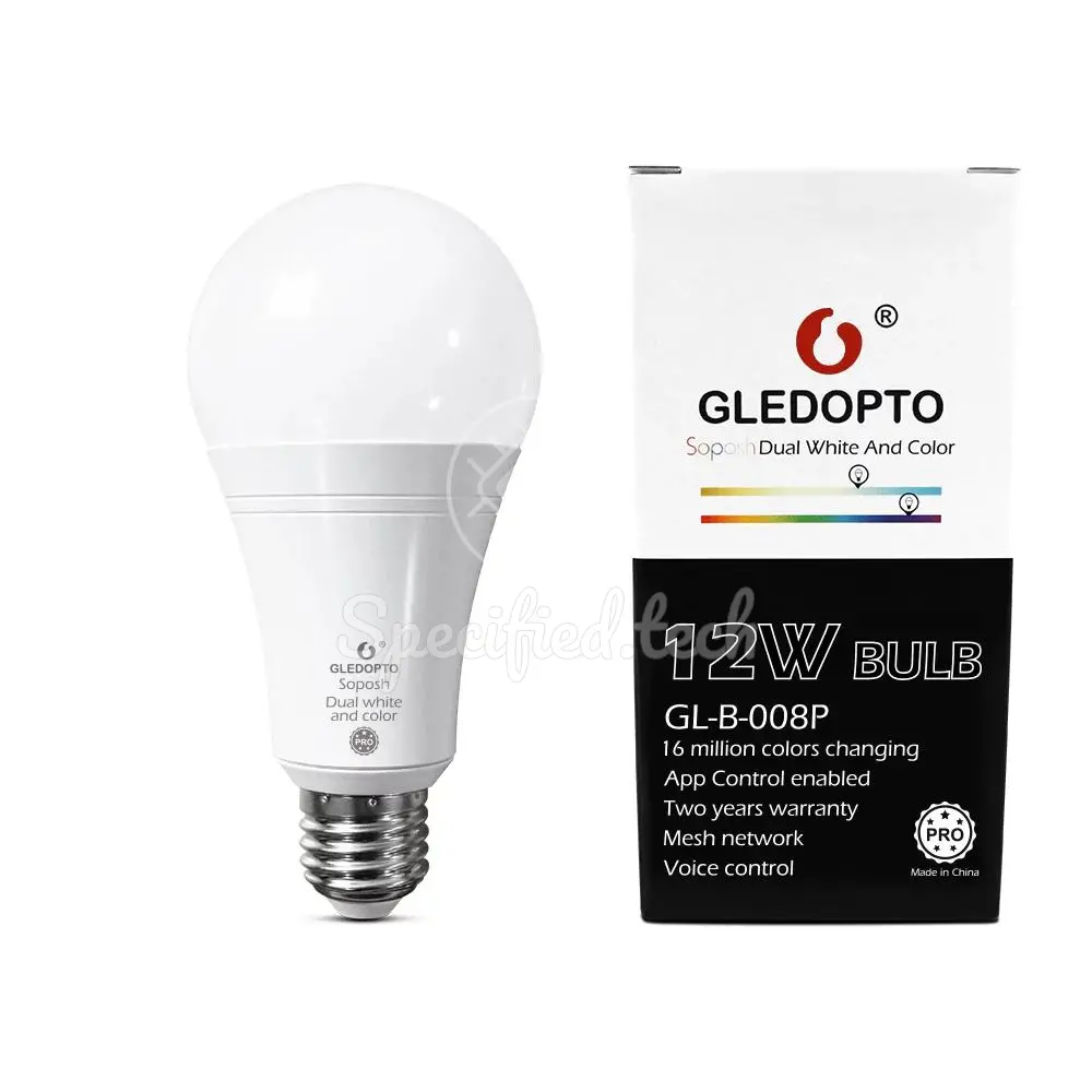 Product image for 12W Dual White And Color Bulb Pro