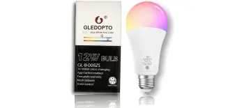 Product image for 12W Dual White and Color LED Bulb Plus