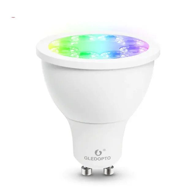 Product image for 5W GU10 Plus Dual White And Color Spotlight Plus