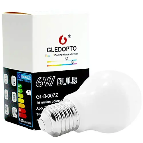 Product image for 6W Dual White And Color LED Bulb