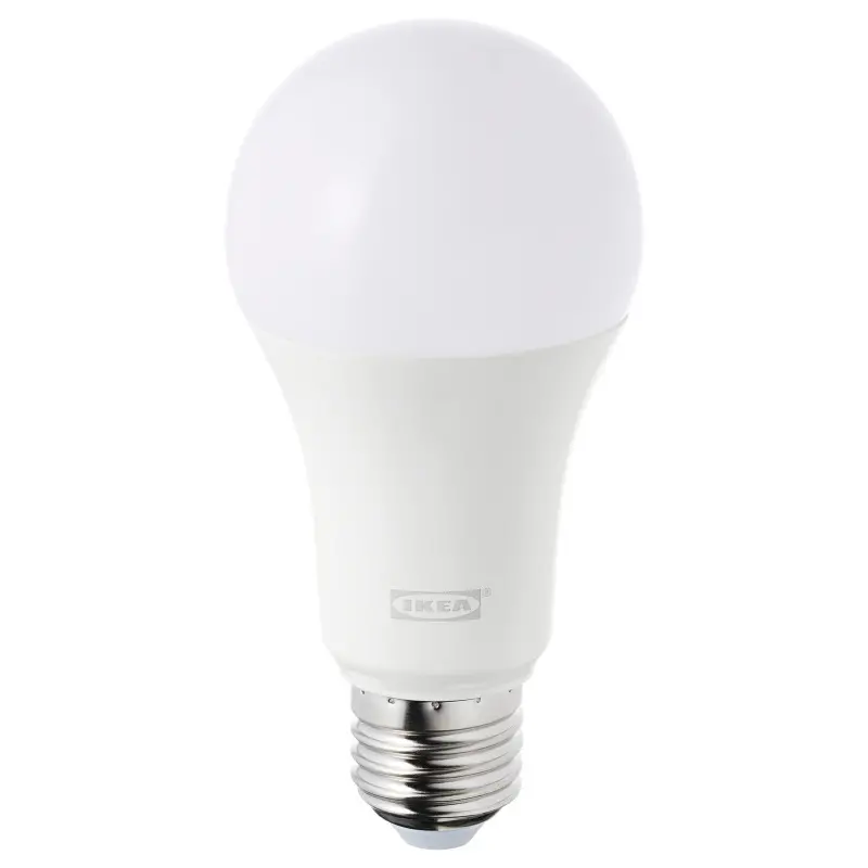 Bild des Produkts Tradfri LED bulb E26/E27 980 lumen, dimmable, white spectrum, opal white